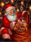 paint by numbers kit Santa Claus 5 - Custom paint by number