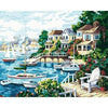 paint by numbers kit Scenery 3 - Custom paint by number
