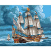 paint by numbers kit Ships Galleons 22 - Custom paint by number