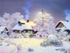 paint by numbers kit Snowy Town 13 - Custom paint by number
