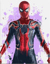 paint by numbers kit Spiderman - Custom paint by number
