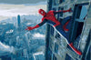 paint by numbers kit Spiderman skyline - Custom paint by number