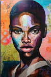 paint by numbers kit The southern African Woman - Custom paint by number