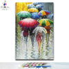 paint by numbers kit Umbrellas-Paint by numbers - Custom paint by number