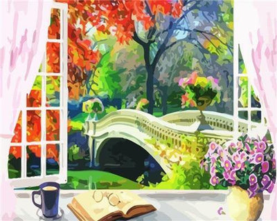 paint by numbers kit Unframed Realities 14 - Custom paint by number