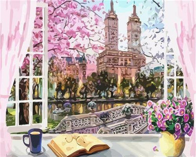 paint by numbers kit Unframed Realities 7 - Custom paint by number